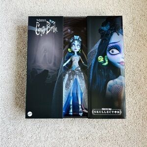 SOLD monster high skullector tim burton corprse bride emily doll new in box